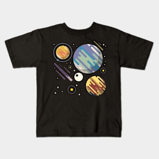 Space Exploration V3 Kids T-Shirt